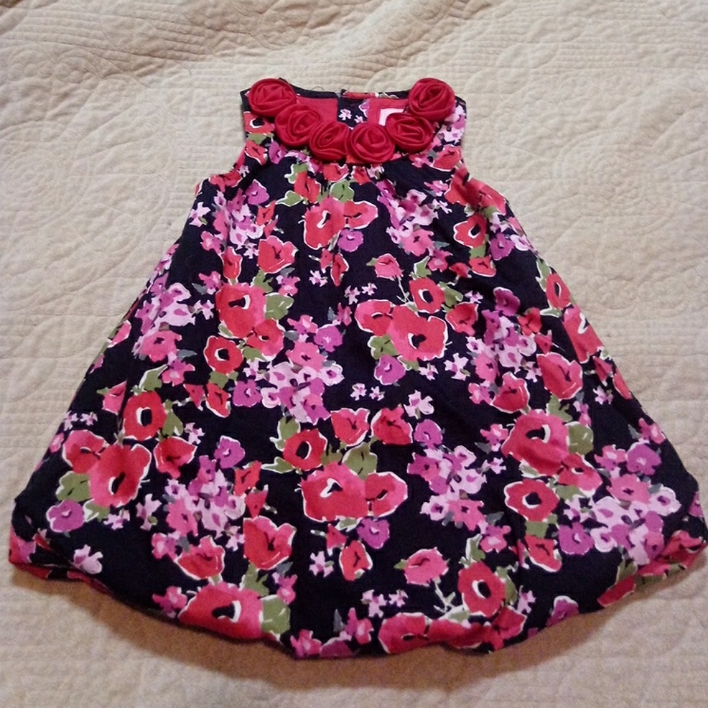 PLACE FLORAL DRESS - BABY